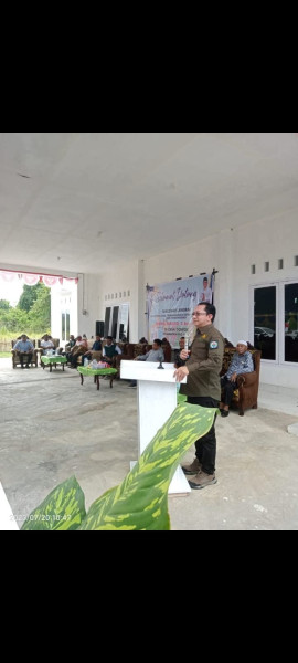 Visi Misi Tanpa Eksekusi Hanya Halusinasi. Peresmian Kantor Kepala Desa Oleh Sekjen Kemendes