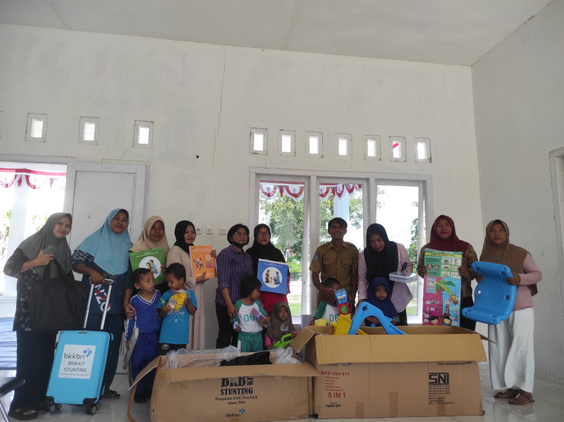 PENYERAHAN Permainan Untuk PAUD .Apa Arti Kekuasan jika tidak melayani.Apa arti tahta jika tidak berpihak pada yang lemah